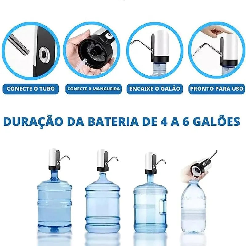 bomba de água elétrico para garrafão..