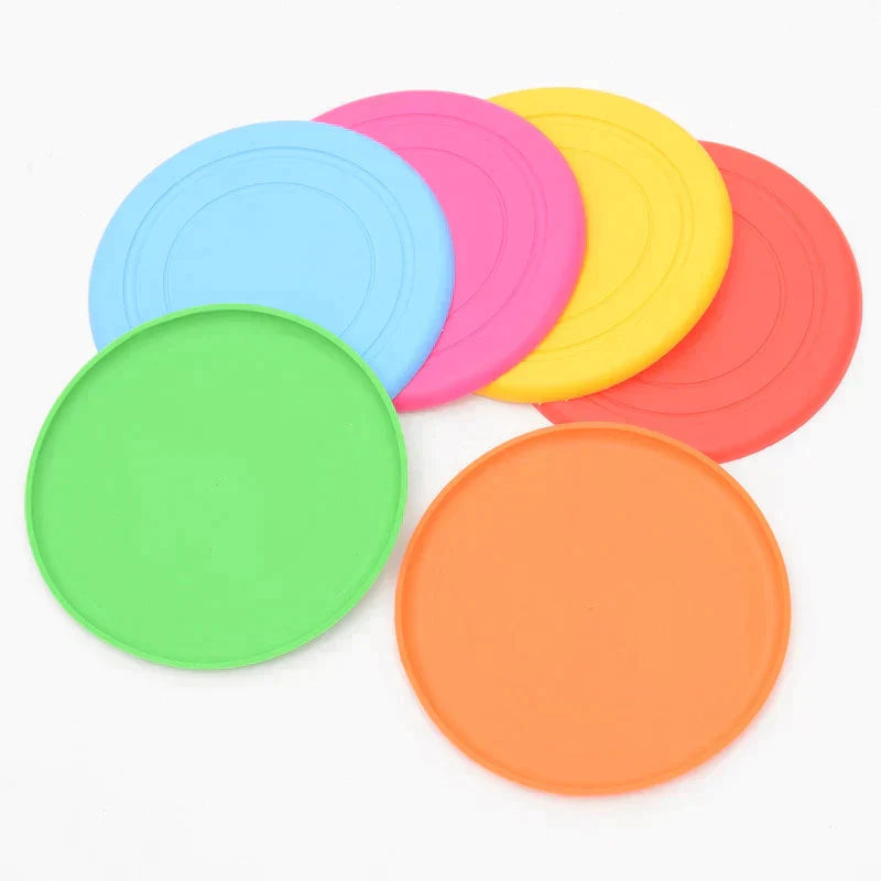 Disco de silicone - brinquedo para pet - makshopp