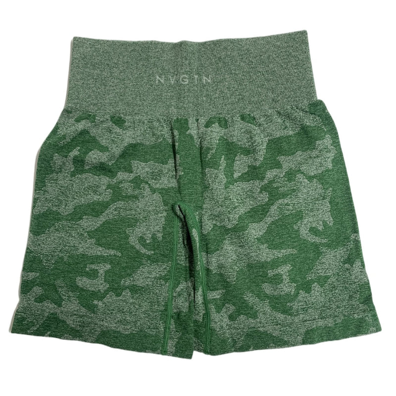 Shorts sem costura camuflado - makshopp