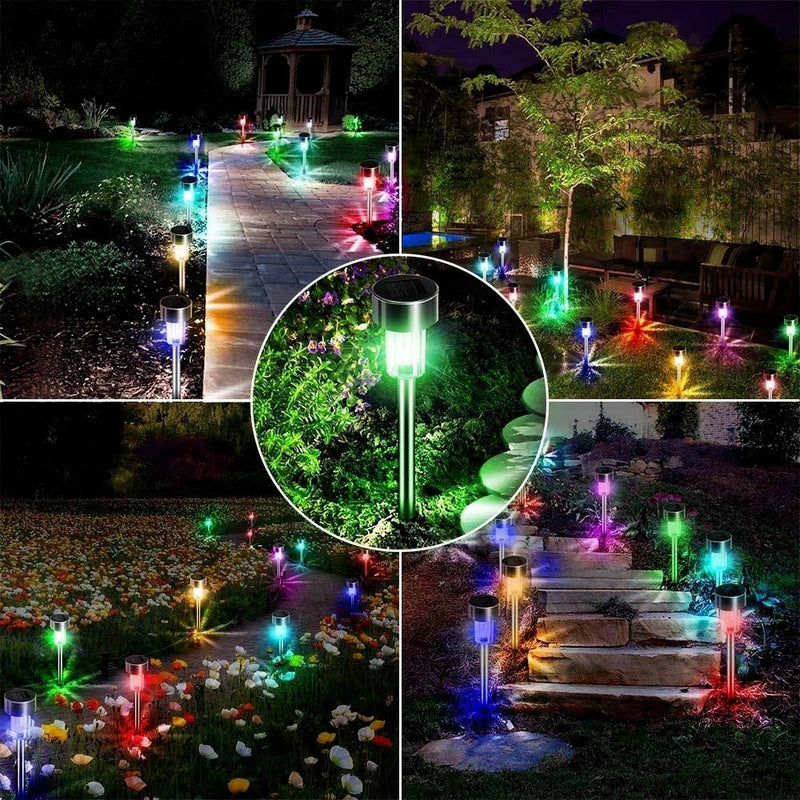 Lâmpada LED Solar À Prova D'água Para Jardim - makshopp