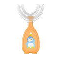 Escova de dentes infantil - em formato de U - makshopp