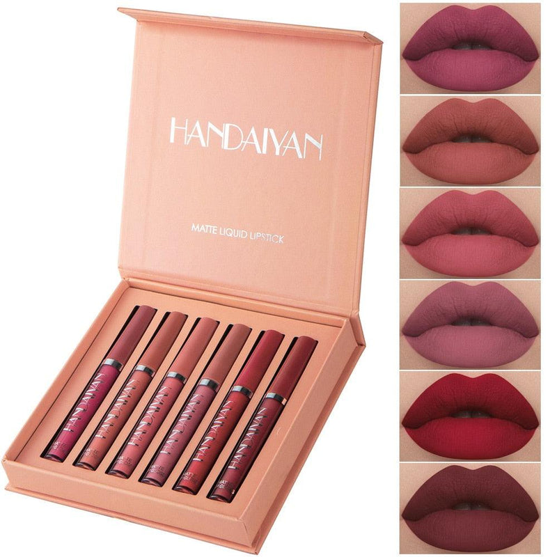 Batom Luxuoso Glamour Matte Handaiyan - makshopp