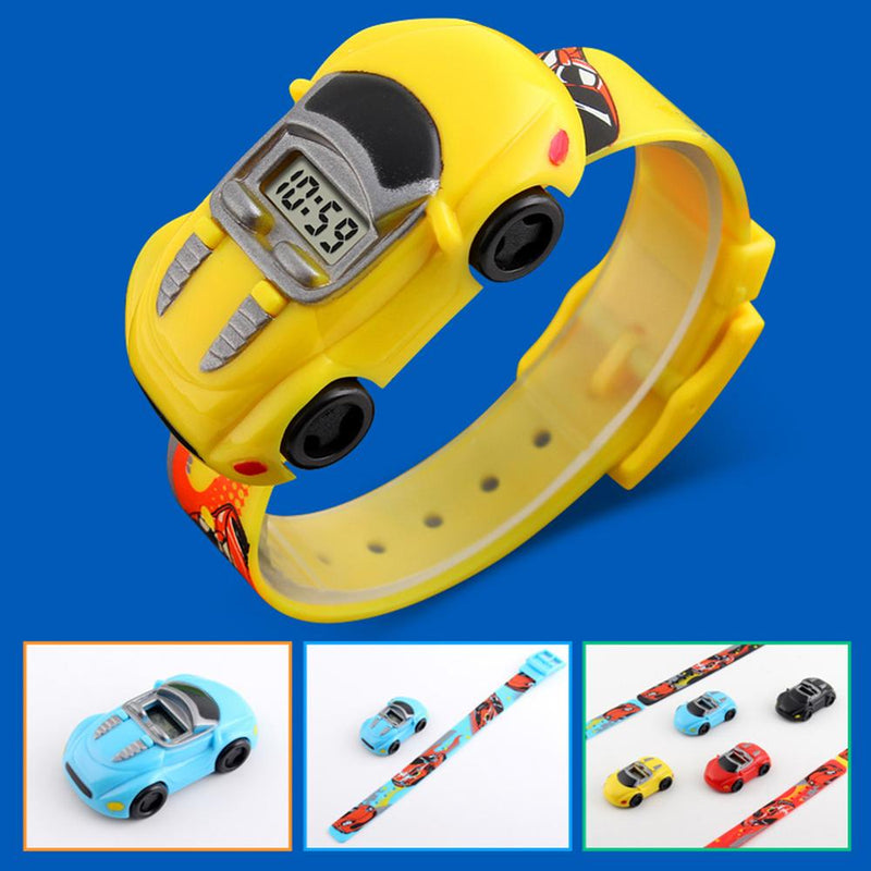 Relógio Infantil - carros - makshopp